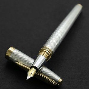 Xezo Maestro 925 Sterling Silver F-2 Fountain Pen